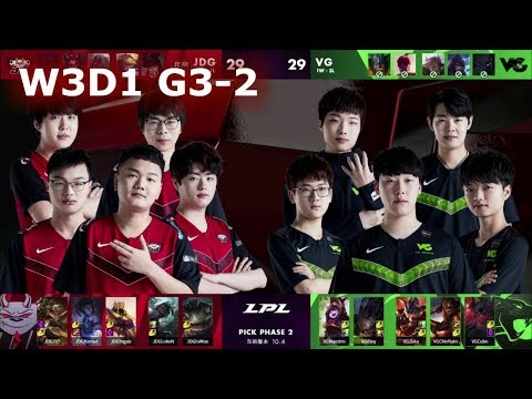 VG vs JDG - Game 2 | Week 3 Day 1 LPL Spring 2020 | Vici Gaming vs JD Gaming G2