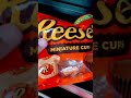 Amazing Yummy Peanut Butter Cup Reese S Miniatures Shorts Asmr Reeses Chocolate