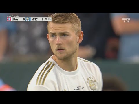 Matthijs de Ligt vs Man City (Friendly) 2022/23 🔴⚪