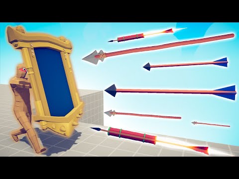 MUMMY MIRROR SHIELD vs RANGED UNITS - TABS | Totally Accurate Battle Simulator 2023
