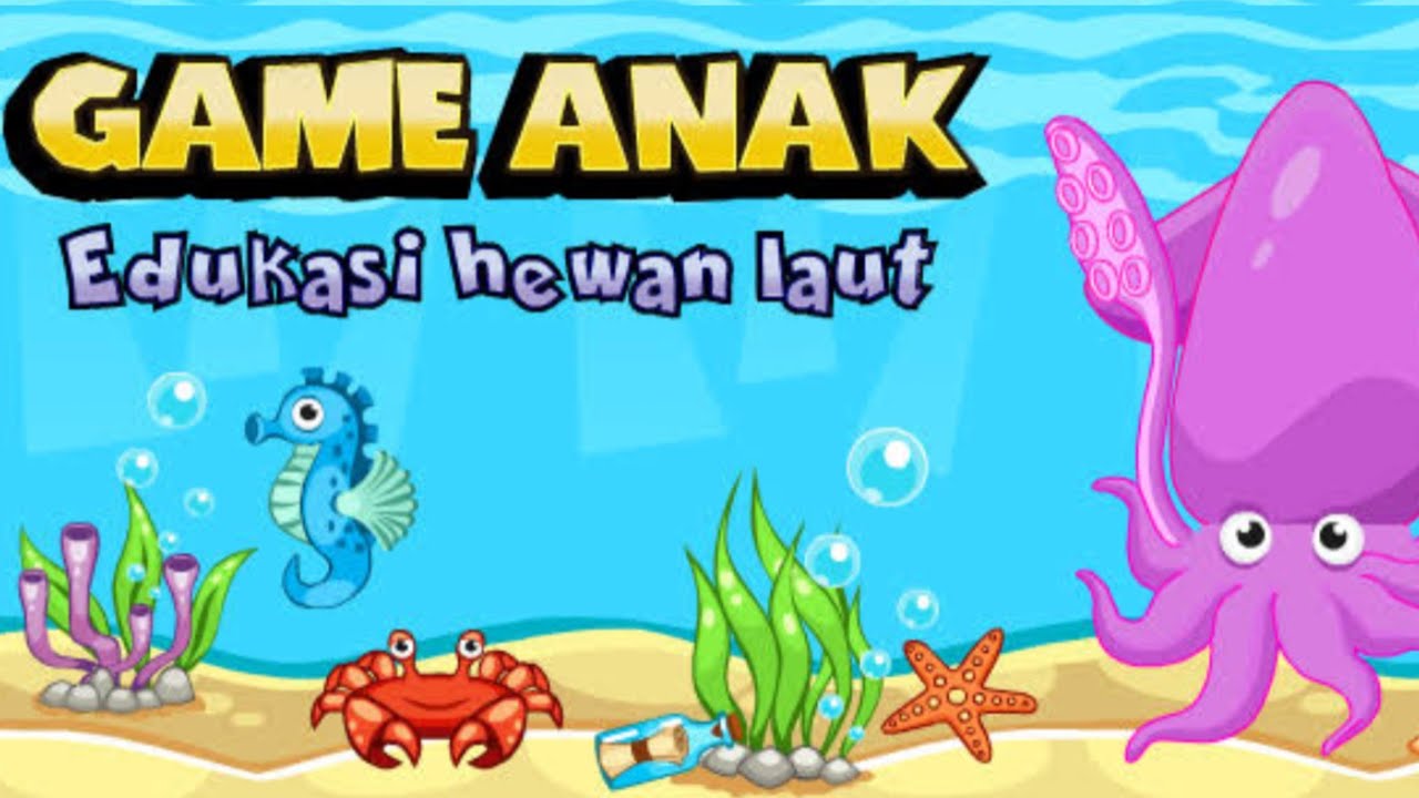 EXCITING!! Sea Animals Educational Kids Games