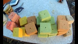 Как ловить карпа на жмых кубики
