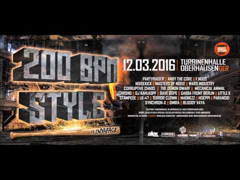 Madnezz & Masters of Noise - INYAFACE (200BPM STYLE ANTHEM)