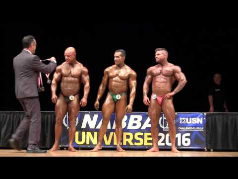 NABBA Universe 2016 - Men 4 - Medals for Nonfinalists