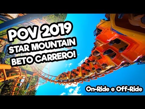 Star Mountain - Beto Carrero World - POV On-Ride, Off-Ride e Aéreo HD 2019