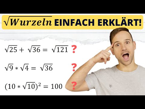 Alles, was du über Wurzeln wissen musst: Quadratwurzeln berechnen, Wurzelregeln, Wurzelaufgaben