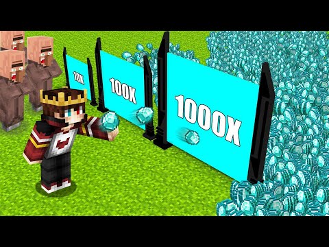 SINIRSIZ ELMAS SİLAHI BULDUK 😱 - Minecraft