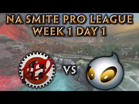 NA Smite Pro League Week 1, Day 1 - Cogntive Gaming vs. Team Dignitas