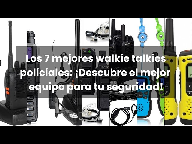 Vídeo relacionado con RKK Walkies Talkies Profesionales 16 Canales CTCSS DCS, Recargables 1500mAh con Cargador USB, Radiocomunicación con el Auricular Incorporado Antorcha de LED, VHF, Negro BF-88E