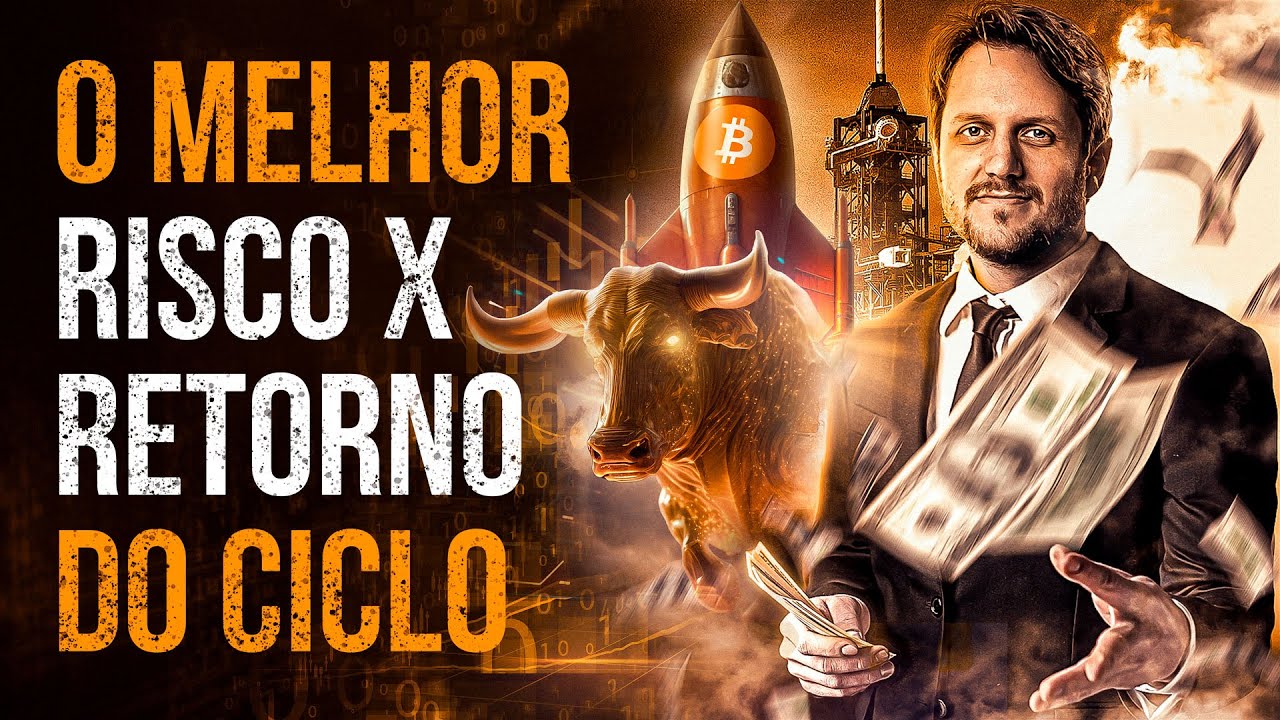 BITCOIN E CRIPTOMOEDAS EM RISCO X RETORNO OTIMIZADO