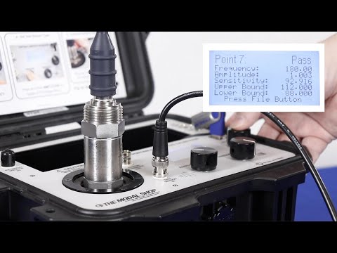 Low Frequency Calibration of Bently Nevada 190501 Velomitor CT Sensor