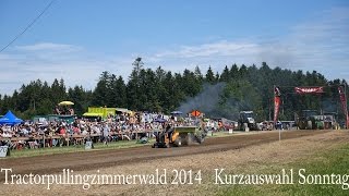 preview picture of video 'Kurzauswahl Sonntag 2014 Tractorpulling Zimmerwald'