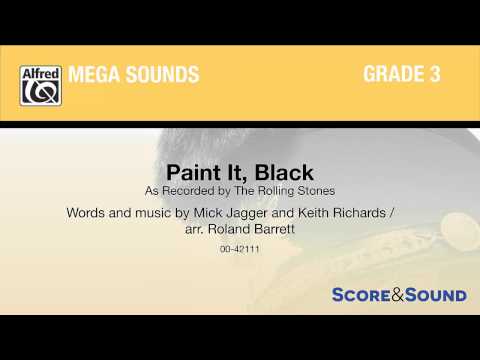 Paint It, Black, arr. Roland Barrett – Score & Sound