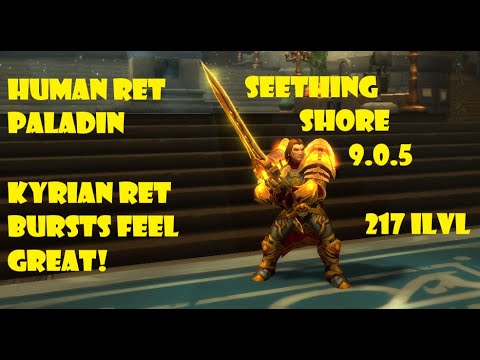 Human Ret Paladin PVP BG 9.0.5 [Shadowlands] - Kyrian Ret Burst Feels Great!