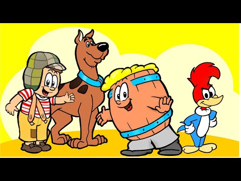 Barril, Rafa e Cabeção em três Episódios - Pica-Pau, Chaves e Scooby Doo