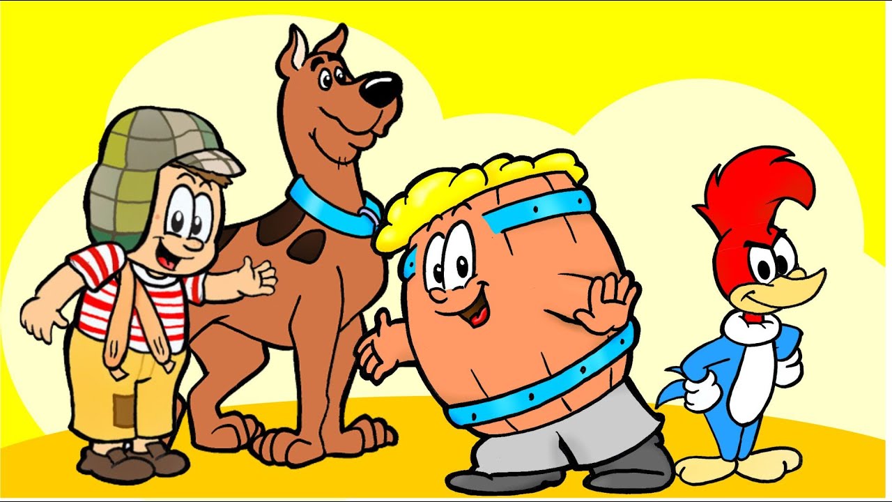Barril, Rafa e Cabeção em três Episódios - Pica-Pau, Chaves e Scooby Doo