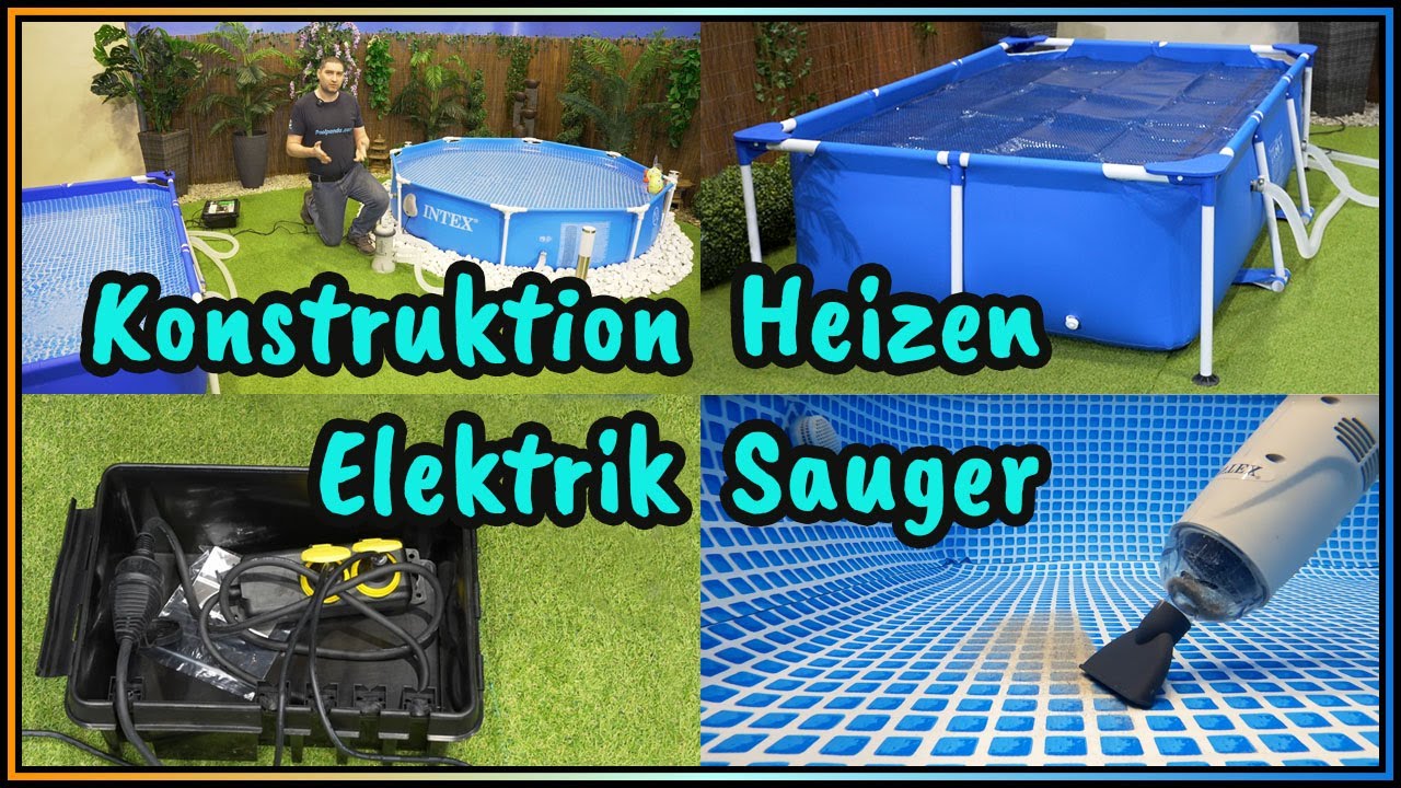 Planschbecken & Kinderpools 💦Bauformen | Filterpumpe | Elektrik | Wasserpflege - Teil 3/3