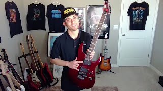 Video thumbnail for ESP LTD M-300FM Review by B-Rye The Guitar Guy