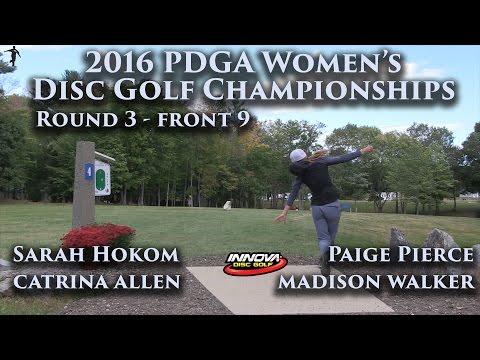 2016 US Women's Disc Golf Champs - Sarah Hokom, Paige Pierce, Cat Allen, Madison Walker R3F9