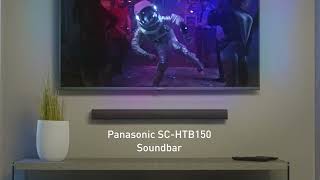 Panasonic Soundbar elegante com subwoofer sem fios HTB150: para uma experiência sonora dinâmica anuncio