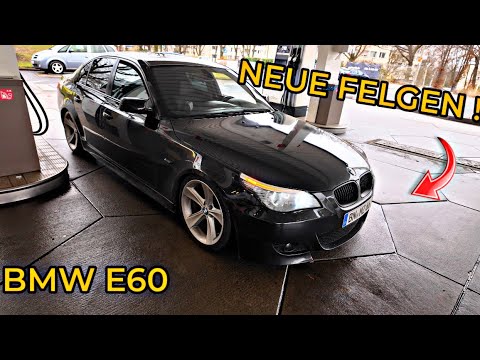 Der BMW E60 525i bekommt NEUE FELGEN !! | Schnäppchen Preis !! 