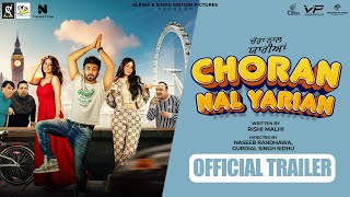 Choran Naal Yarian (Official Trailer) Aarya Babbar | Prabh Grewal | Manreet Sran | Rel.17th January