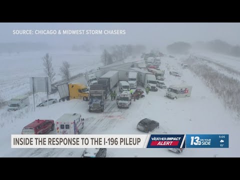 Inside the response to the I-196 pileup in West Michigan