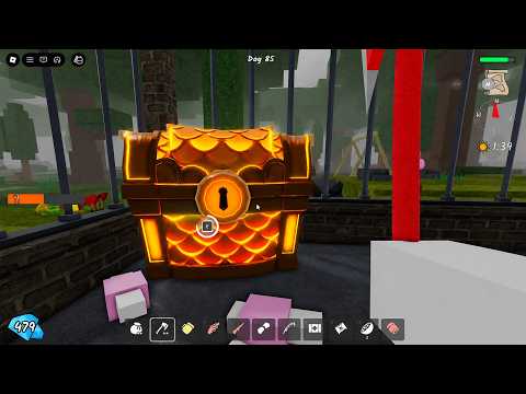 100 Days SOLO in ROBLOX 99 Nights In The Forest