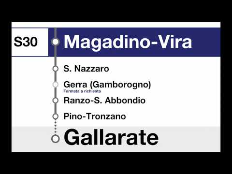 annunci FFS - S30 TiLo Cadenazzo – Luino – Gallarate