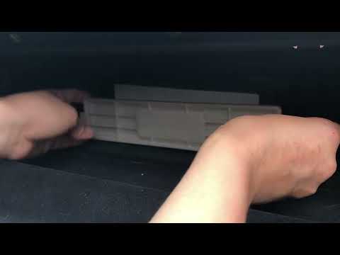 Changing Cabin Airfilter on 2021 Infiniti QX50