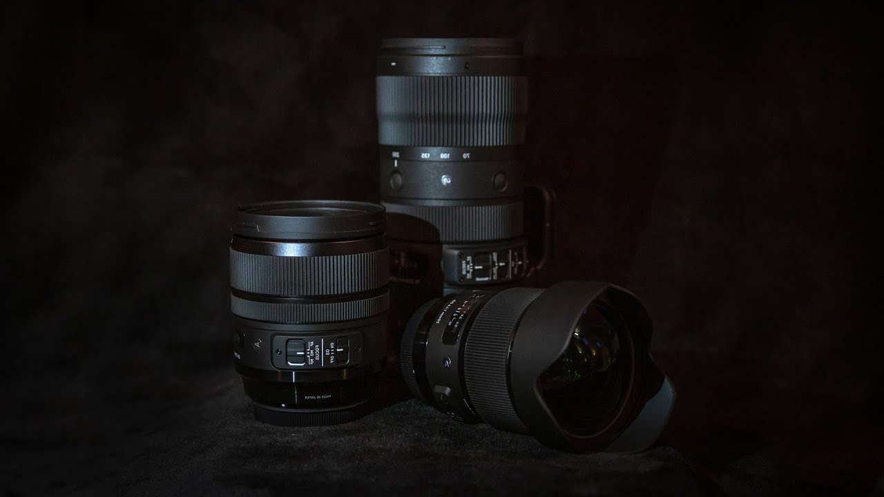 Mes 3 nouveaux objectifs Sigma !