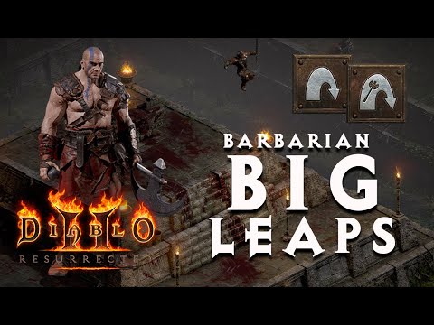 Barbarian BIG Leaps, Diablo II: Resurrected