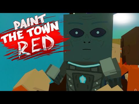 Paint The Town Red Gameplay Deutsch - Chaos und Tod im Weltall