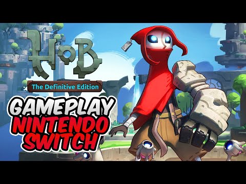 Hob: The Definitive Edition Nintendo Switch Gameplay
