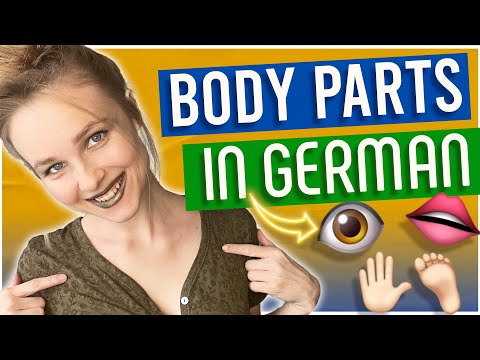 Learn the BODY PARTS in German (for the Doctor)
