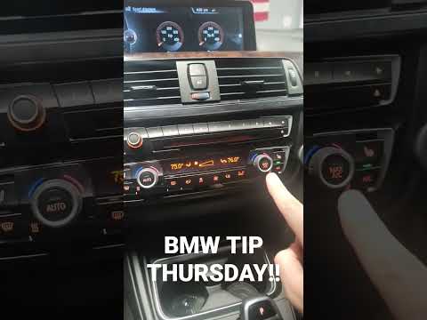 What does this do!? BMW TIPS!  BMW 4 Series F30 F32