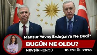 Türkiye Bu Görüşmeyi Konuşuyor. Mansur Yavaş Uzun Bir Tweet Attı. Çok 