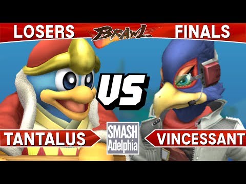 Smash Brawl - Tantalus (King Dedede) vs Vincessant (Falco) - SMASHADELPHIA 2017 Losers Finals