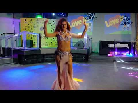 Anna Yudina Drum Solo  Belly Dancer