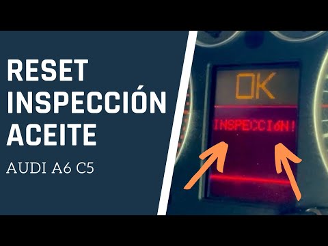 RESET INSPECCIÓN – Audi A6 C5 (1997-2004)