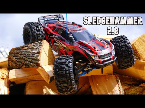 !!Brand New!! Traxxas SledgeHammer Wheels & Tires Rustler 4x4 VXL