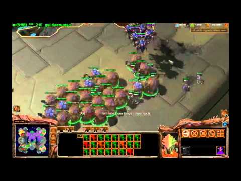 HOTS Beta Clip - "Gifted's first Swarm Host .. "Swarm"