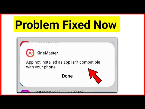 app not installed as app isn't compatible with your phone problem fixed