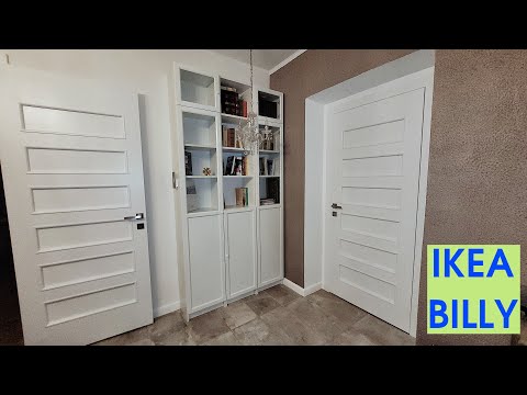 Многофункциональный книжный шкаф ИКЕА БИЛЛИ. Видео инструкция и инструкция по самостоятельной сборке