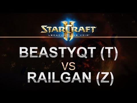 StarCraft 2 - LOTV 2016 - Test Map - Beastyqt (T) v Railgan (Z) on Honorgrounds