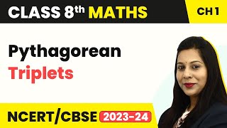 Pythagorean Triplets - Square and Square Roots | Class 8 Maths