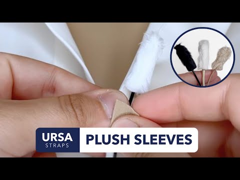 URSA Plush Sleeves - Low Profile Wind Protection for LAV Mics | URSA Straps