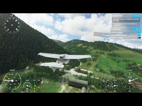 Zbor cu hidroavionul Gilau - Tarnita - Marisel - Belis cu Microsoft Flight Simulator 2020