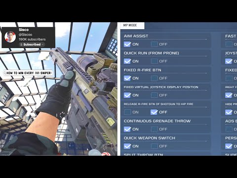 How To Win EVERY 1v1 SNIPER In CODM (FT.Sisco)