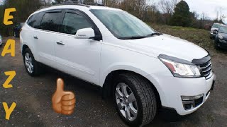 2017 Chevrolet Traverse Purge Valve Removal And Install